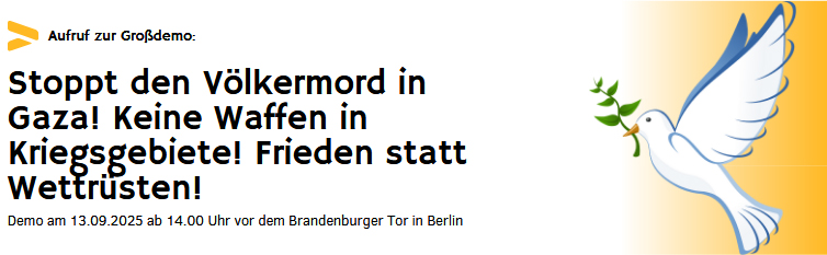 Stoppt den Völkermord in Gaza!