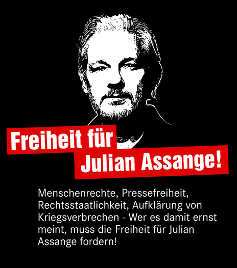 Freiheit für Julian Assange